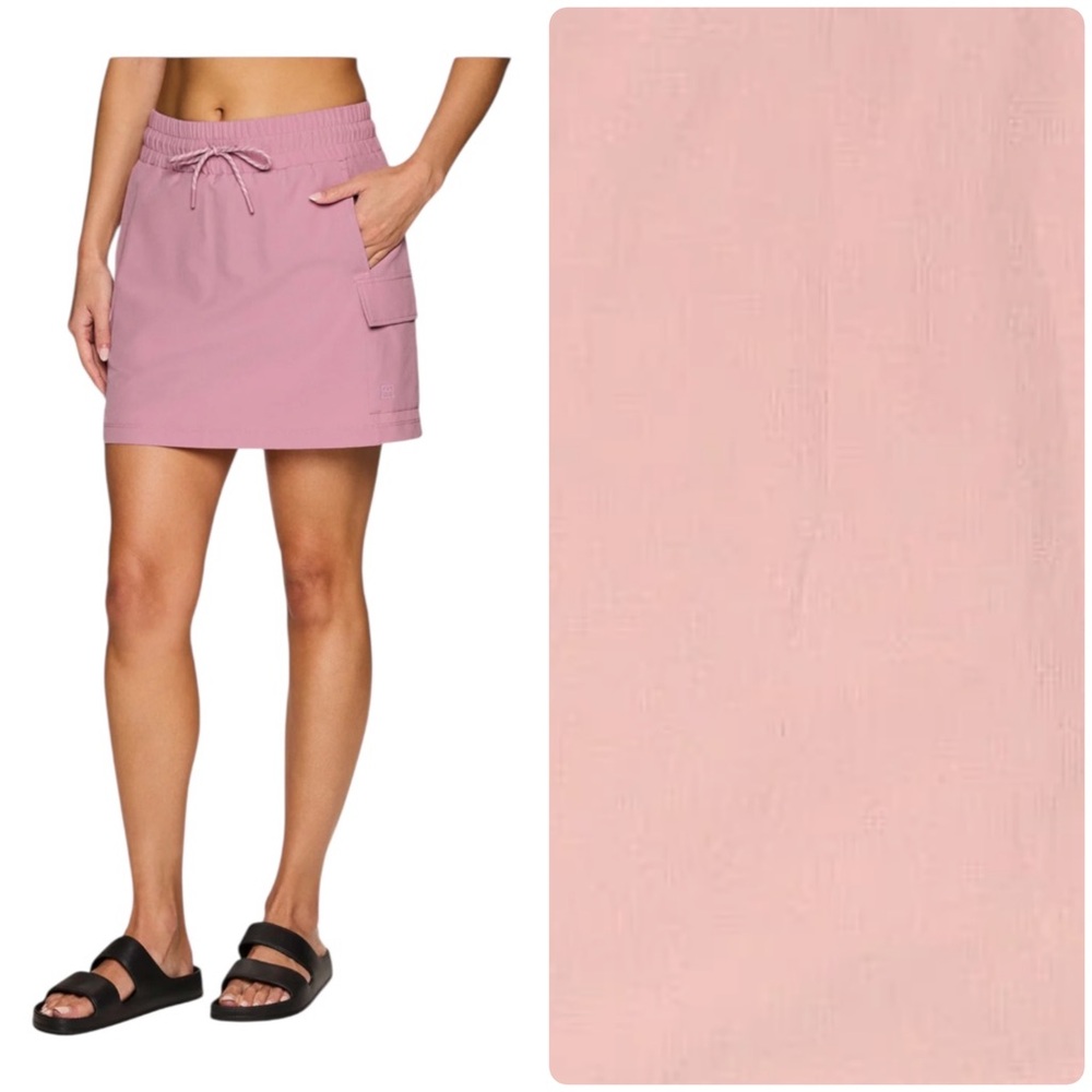 AVALANCHE Hammon Ripstop Cargo Skort MEDIUM Light Pink LIKE NEW!